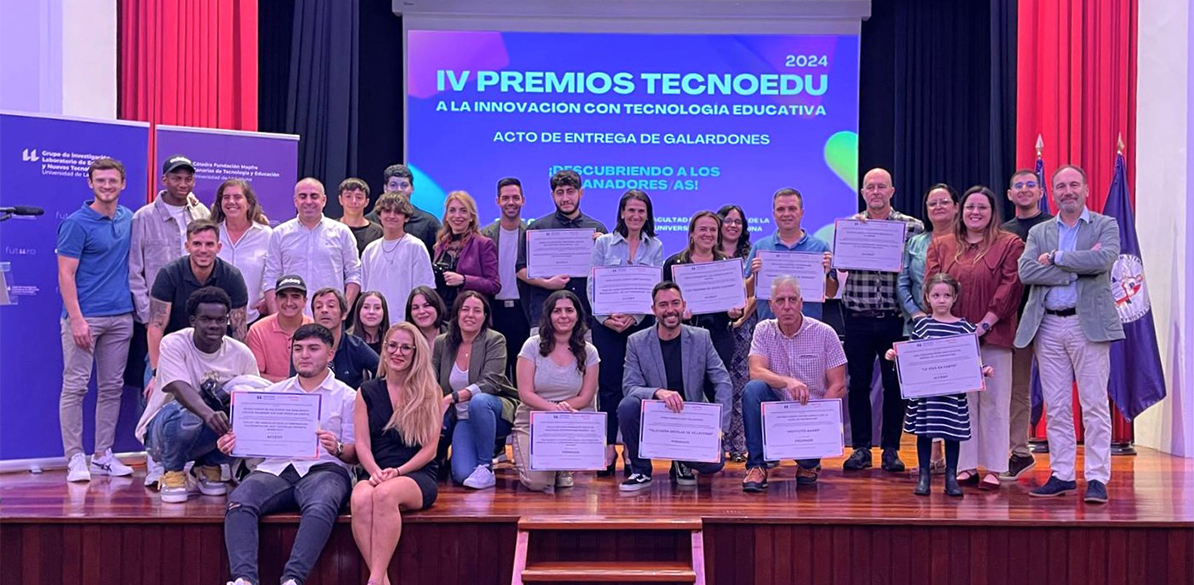 La ULL y la Fundación MAPFRE Canarias celebran la entrega de los IV Premios TECNOEDU a la Innovación con Tecnología Educativa