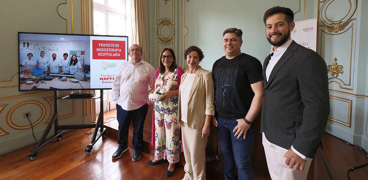 Fundación MAPFRE Canarias incorpora la Realidad Virtual a la Musicoterapia en pacientes con Lesiones Medulares 