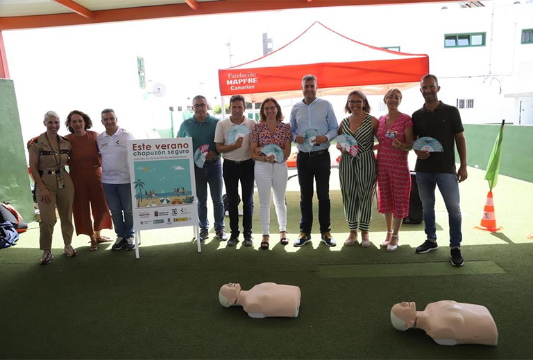 Arranca una nueva edición de la campaña de prevención de ahogamientos en Lanzarote