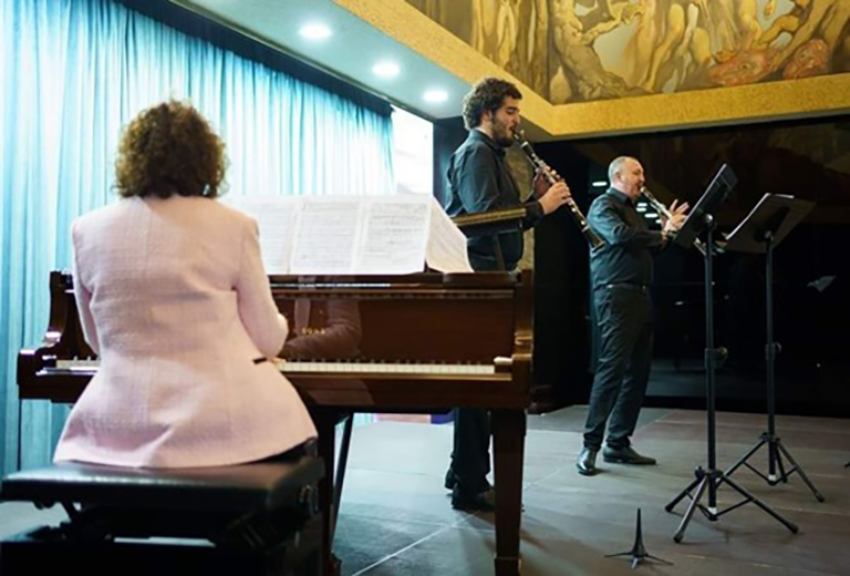 «Plus Ultra»: Dos clarinetes y un piano recorren Europa en Fundación MAPFRE Canarias