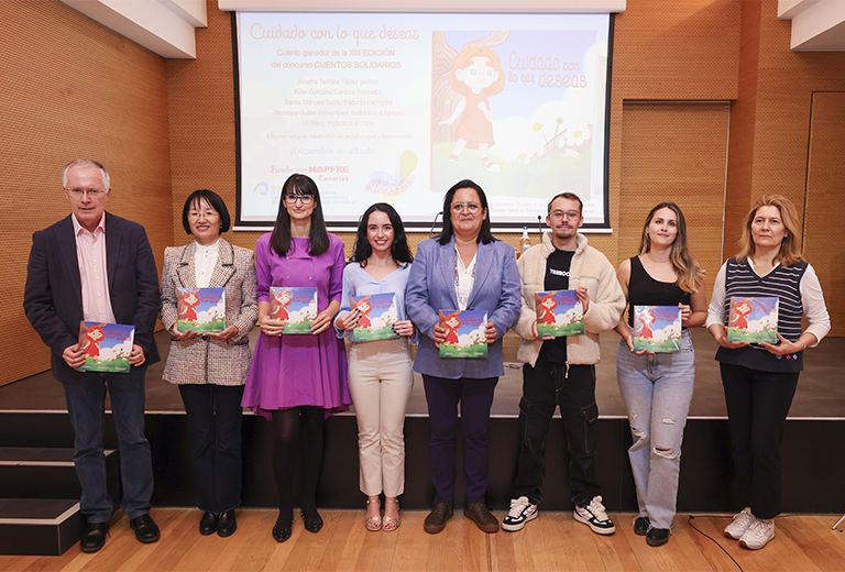 La Fundación MAPFRE Canarias y la Universidad de Las Palmas de Gran Canaria presentan el cuento solidario «Cuidado con lo que deseas», de la autora Ariadna Santana Fiérrez