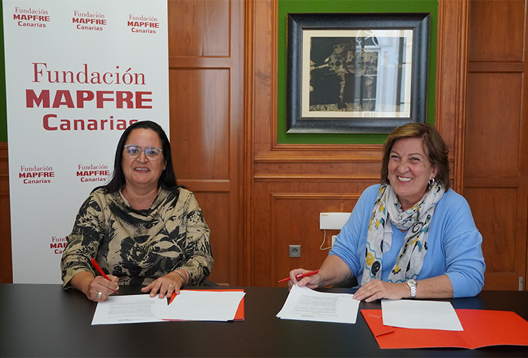 Fundación MAPFRE canarias y plena inclusión canarias firman un convenio para fomentar la inclusión real en la vida comunitaria